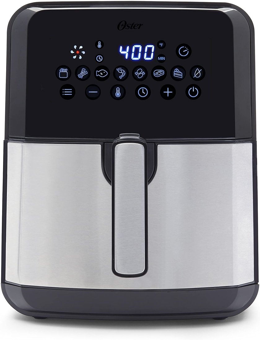 Oster DiamondForce Nonstick XL 5 Quart Digital Air Fryer, 8 Functions with Digital Touchscreen - Product Image