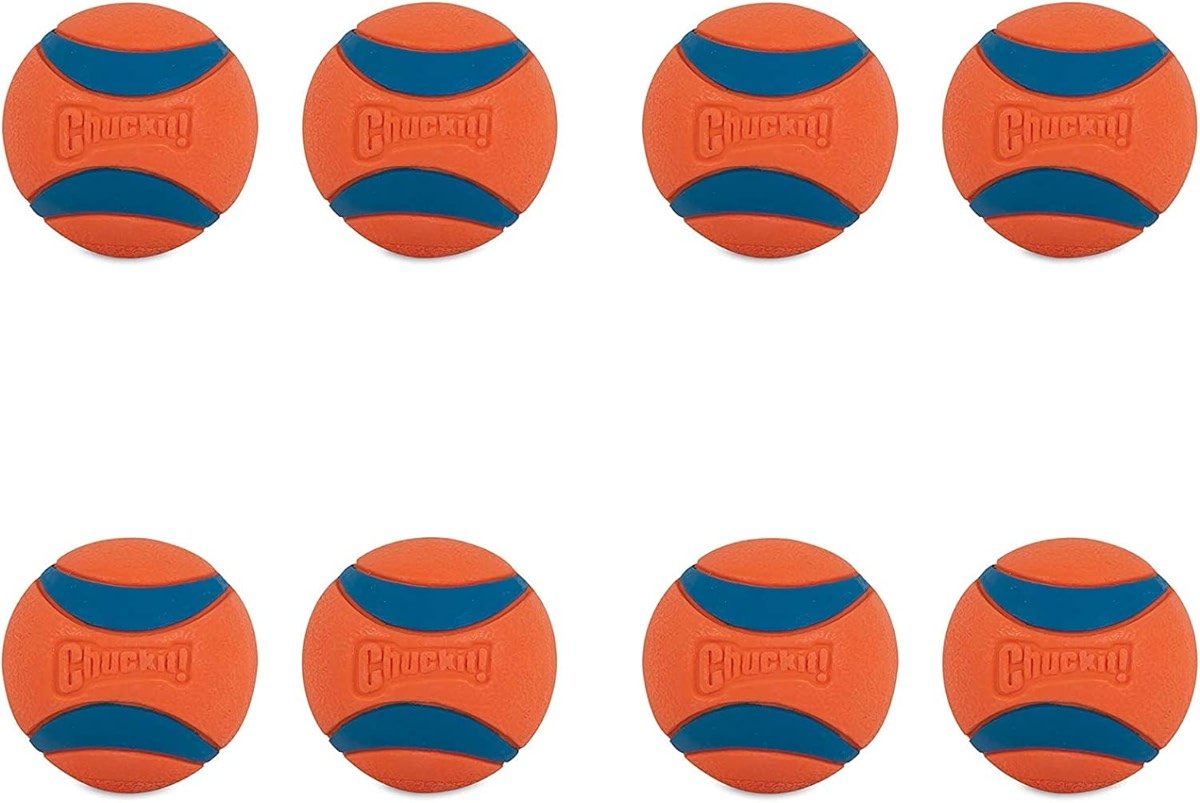 ChuckIt! Medium Ultra Ball, 8 Count - Product Image
