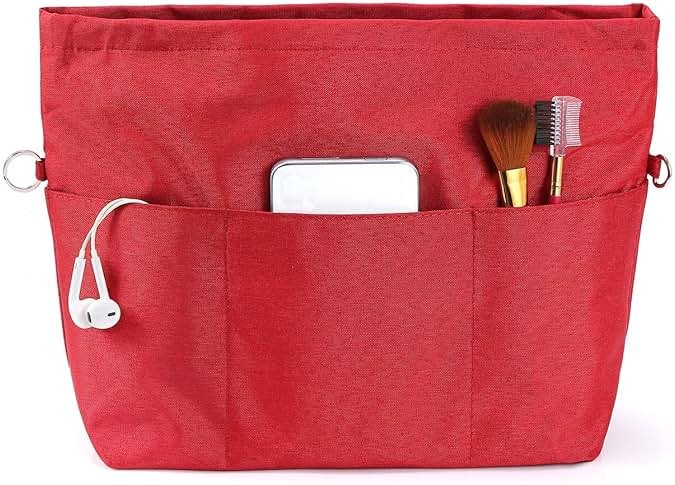VANCORE Purse Organizer Insert for Handbags,Tote Bag Organizer Insert with Zipper Bag,Premium Handbag Organizer Inside Liner for Women - Product Image