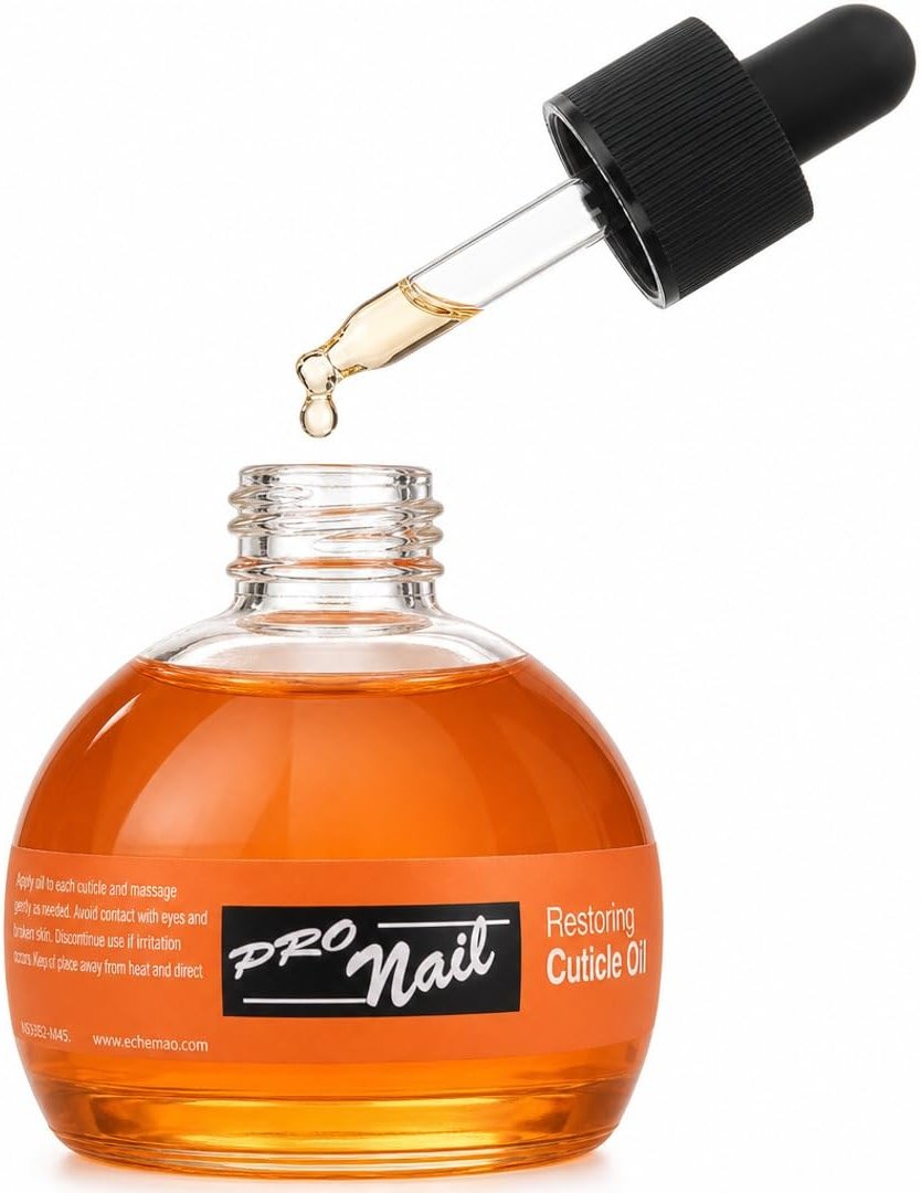 PRONAIL Cuticle Oil – Deep Moisture Almond Cuticle Repair & Finishing Treatment | Paraffinum Liquidum Base, Non-Greasy, Fast-Absorbing | Professional Salon & Home Use | Cruelty-Free Since 1987 2.5 oz - Product Image