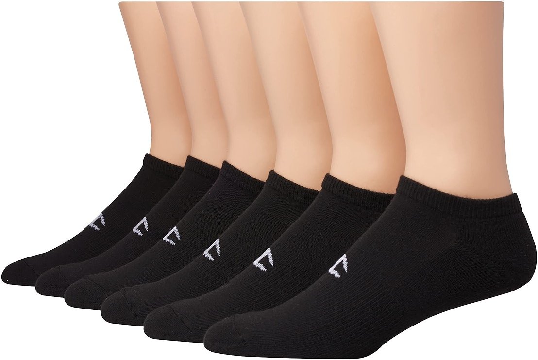 Champion Men's Double Dry Moisture Wicking No Show Socks; 6, 8 Packs Available - Product Image