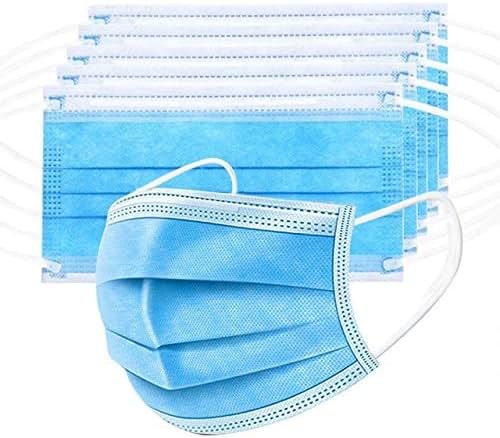 100 Pack Medical Disposable Face Masks for Protection, ASTM Level 2, 3 Layers Safety Face Masks For Adults Daily Use - Product Image