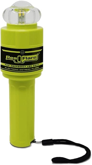 ACR ResQFlare Electronic Distress E-Flare and Flag, USCG Approved Replacement for Pyrotechnic Flares - ACR 3966 - Product Image