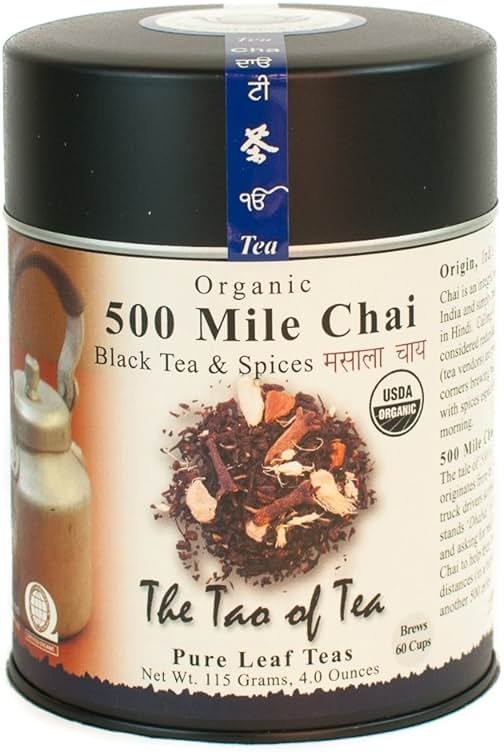 The Tao of Tea, 500 Mile Chai, 4 Ounce Tin - Product Image