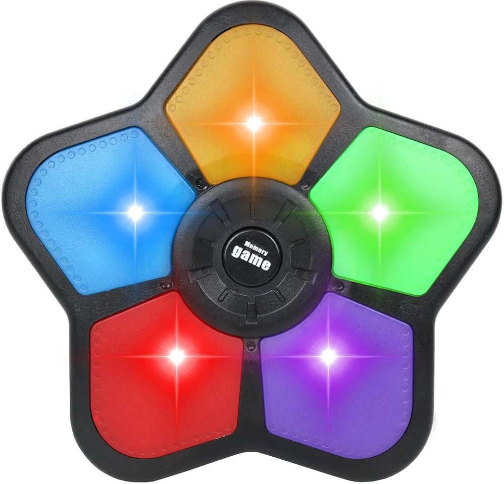Kiddie Play Electronic Memory Game for Kids Repeat The Color Memorizing Toy | Mini Pocket size - Product Image