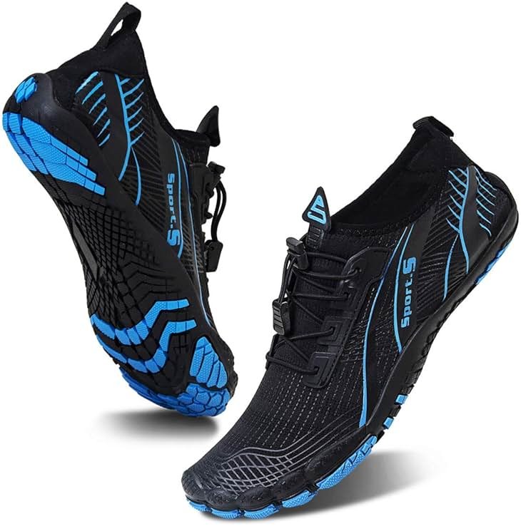 Water Shoes for Men Barefoot Quick-Dry Aqua Sock Outdoor Athletic Sport Shoes for Kayaking, Boating, Hiking, Surfing, Walking - Product Image
