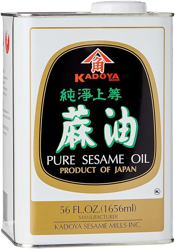 Kadoya Pure Sesame Oil, 56 Fl Oz (Pack of 2) - Product Image