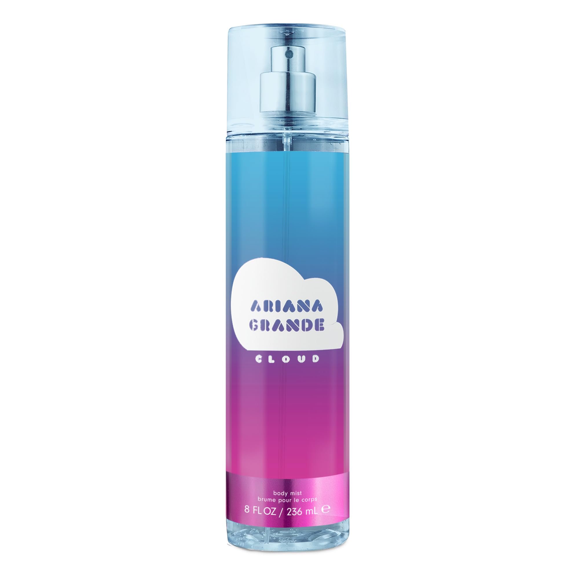 Ariana Grande Cloud Body Mist – Warm Gourmand Fragrance for Women – Women's Perfume with Notes of Lavender, Coconut, Vanilla & Pear – 8 Fl Oz - Product Image