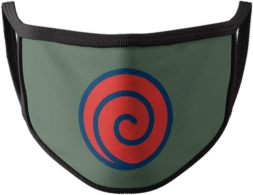 Naruto Shippuden Uzumaki Symbol Face Mask - Product Image