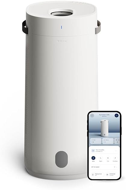 BLUEAIR 2-in-1 Purify + Humidify: Air Purifier and Humidifier with HEPASilent™ and 360° InvisibleMist™ Technology, Top Pour - covers 1,726 sqft in 60 minutes - Perfectly balanced air, one product - Product Image