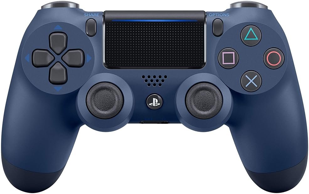 Sony DualShock 4 Wireless Controller - Midnight Blue - PlayStation 4 (Renewed) - Product Image