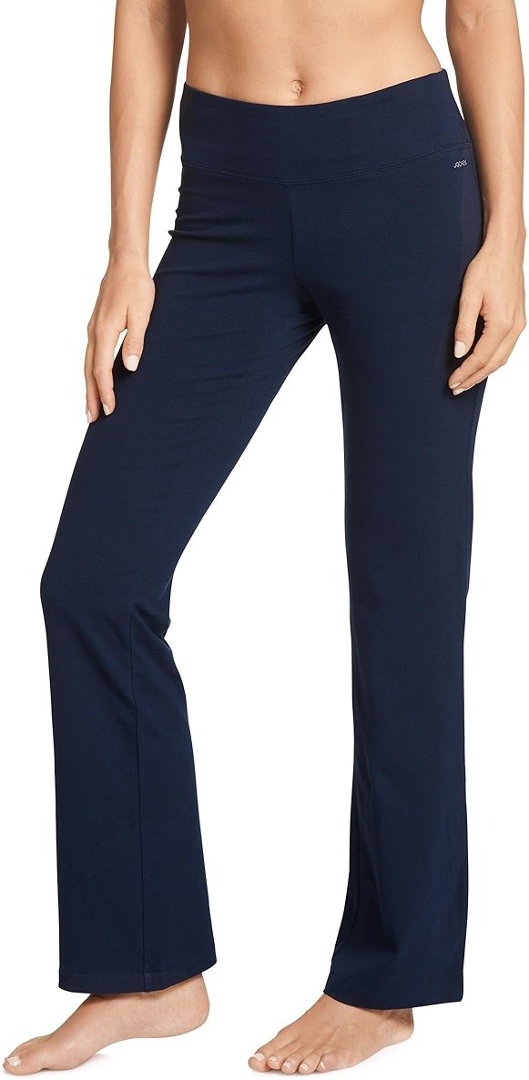 Jockey Women's Active Cotton Stretch Slim Bootleg Yoga Pants - Product Image