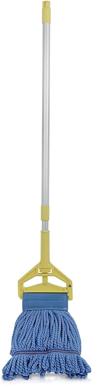 Simpli-Magic 79341 Commercial Grade Microfiber Looped Mop, Extendable Pole, Aluminum, 1 Kit - Product Image