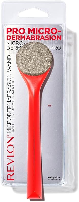 Revlon Microdermabrasion Wand, Gently Exfoliate Skin with Real Diamond Grit, 1 Count - Product Image