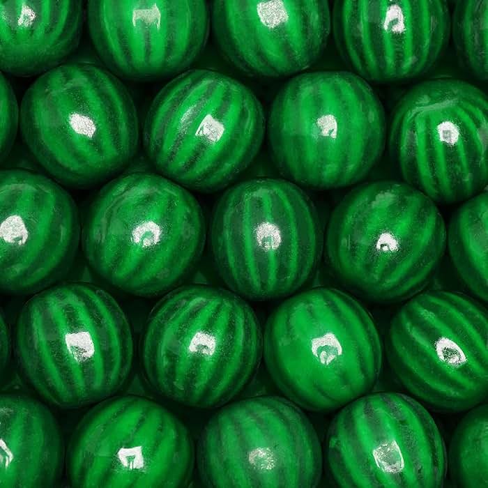 Gumballs for Gumball Machine Refills - Watermelon Large Gumball - 1 Inch Gum Ball for Vending Machine - Assorted Colors Chewing Gum - Bubble Gum Bulk 1.7 Lb - Product Image