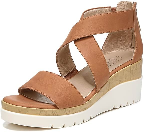 Naturalizer Women Goodtimes Casual Ankle Straps Wedge Sandal - Product Image