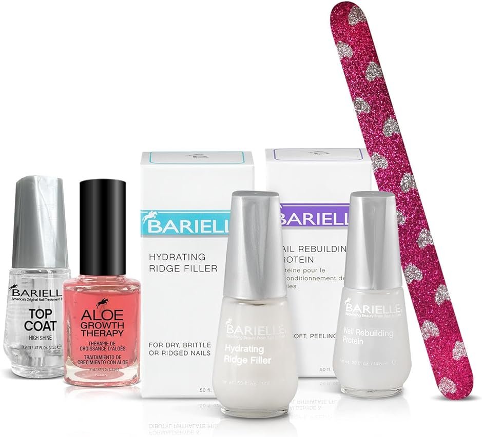 Barielle Nails of Steel Bundle 5-PC Nail Care Kit - Product Image