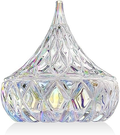 Godinger Hershey Candy Dish, Chocolate Dish, Crystal Decor (Iridescent) Living Room & Dining Room Decor - Product Image