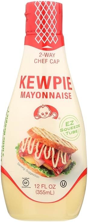 Kewpie Mayonnaise Product of USA Japanese Style Cage Free Gluten Free 12oz - Product Image