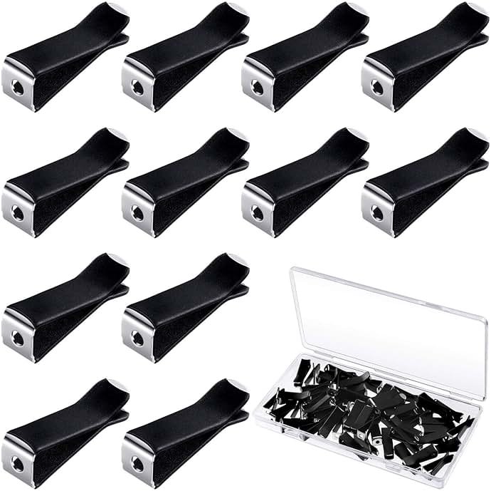 Frienda 60 Pcs Car Vent Clips for Freshies Bulk Square Head Air Conditioner Clips with 2 Storage Boxes, Durable Auto Air Outlet Perfume Holders for Car Decoration Accessories - Product Image