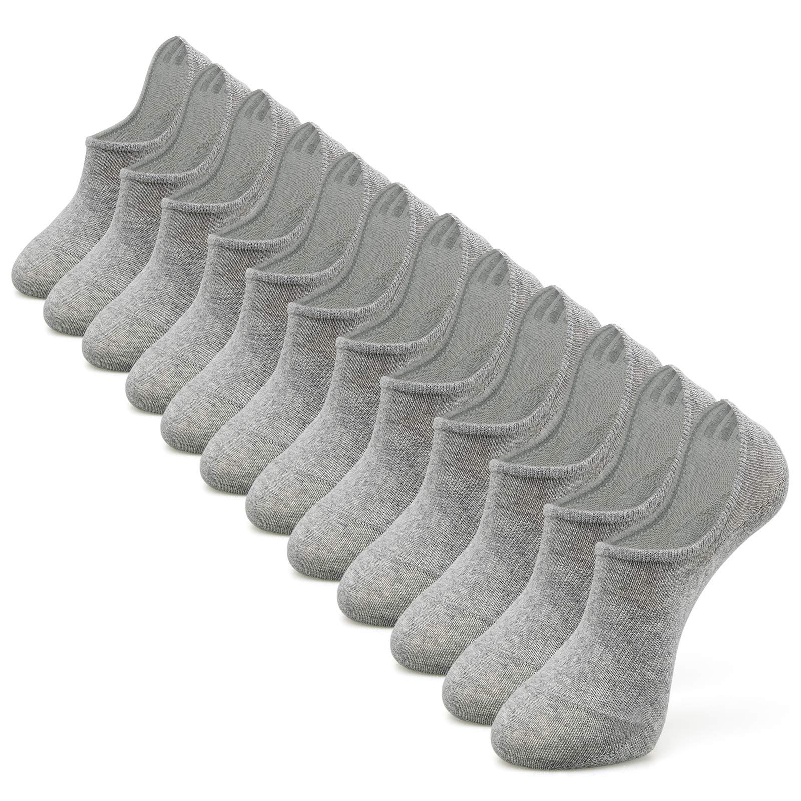 IDEGG No Show Socks Women & Men Low Cut Ankle Short Anti-slid Athletic Running Casual Invisible Liner Socks - Product Image