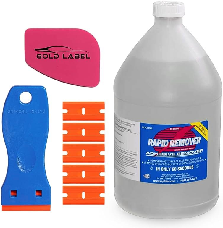 RapidTac Rapid Remover Adhesive Remover Kit (Gallon Kit) - Product Image