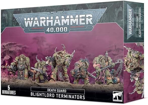 Warhammer: 40,000 - Death Guard: Blightlord Terminators - Product Image