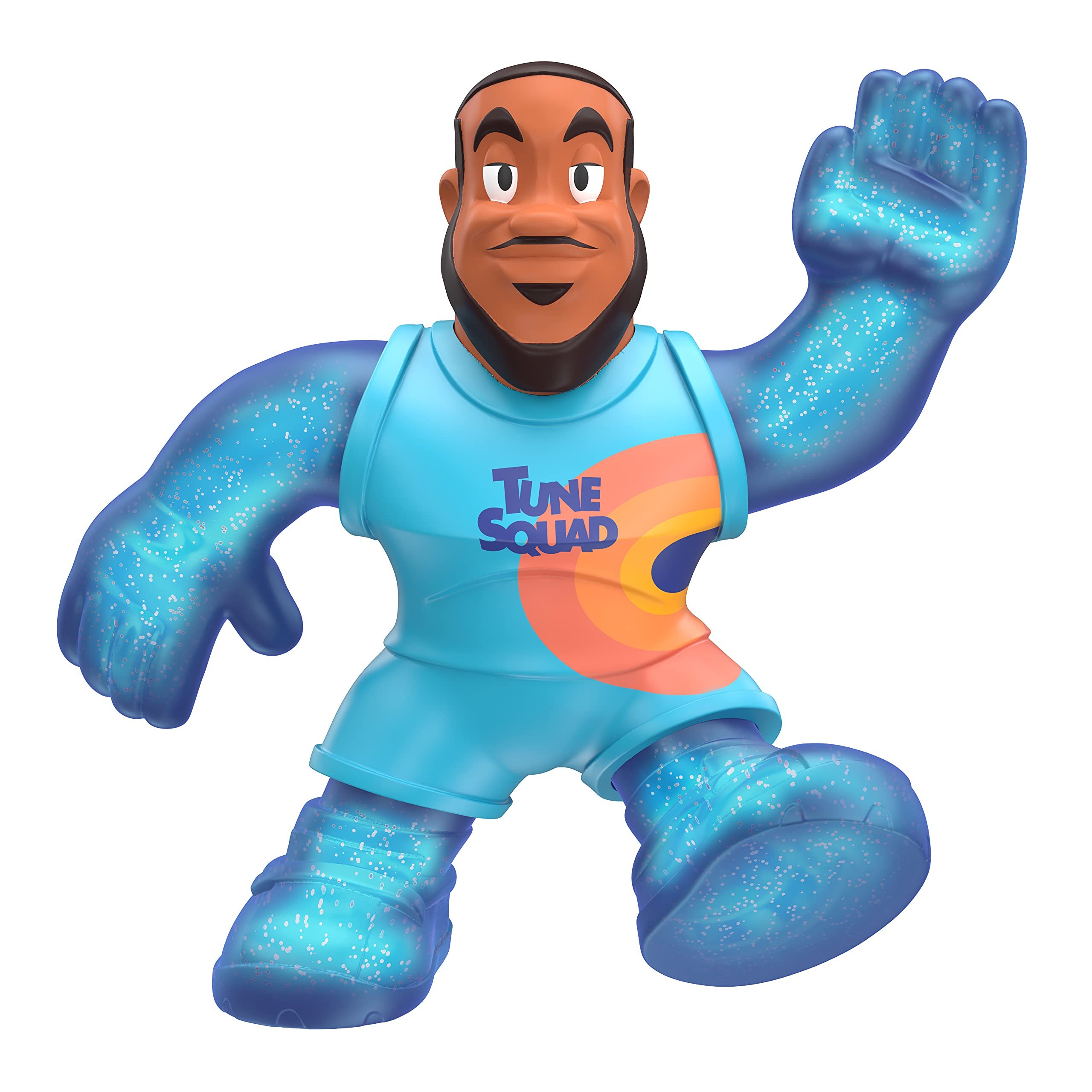 Heroes of Goo JIT Zu – Space Jam: A New Legacy - 5" Stretchy Goo Filled Action Figure - Lebron James (Power Up) - Product Image