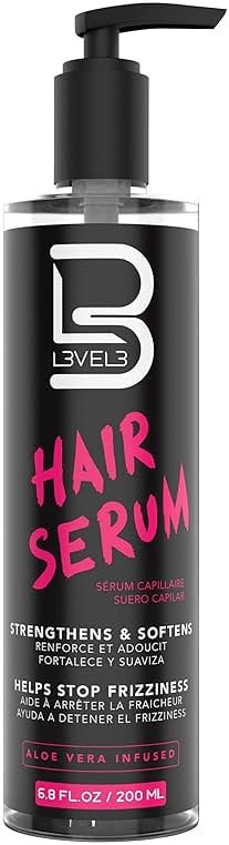 Level 3 Hair Serum - Repairs Your Damaged Hair - Softens and Smoothing - Level Three Hair Smoothing Serum - Reduces Frizziness L3 - Product Image