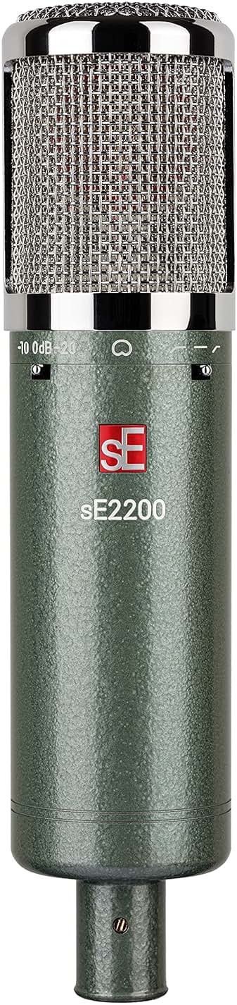 SE ELECTRONICS - 2200 Large Diaphragm Condenser Microphone - Vintage Edition - Product Image