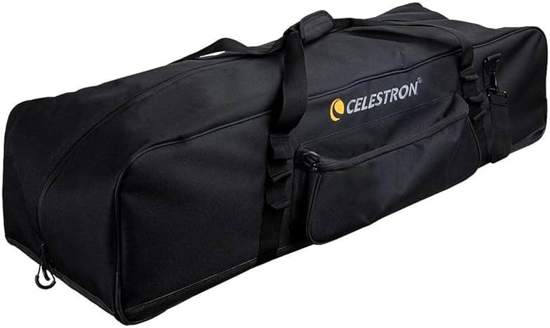 Celestron 94025 40” Full Kit Telescope Bag – Storage & Carry Case for Telescope, Mount, Tripod and Accessories with Configurable Padded Internal Walls and Bonus Accessory Bag, Black - Product Image