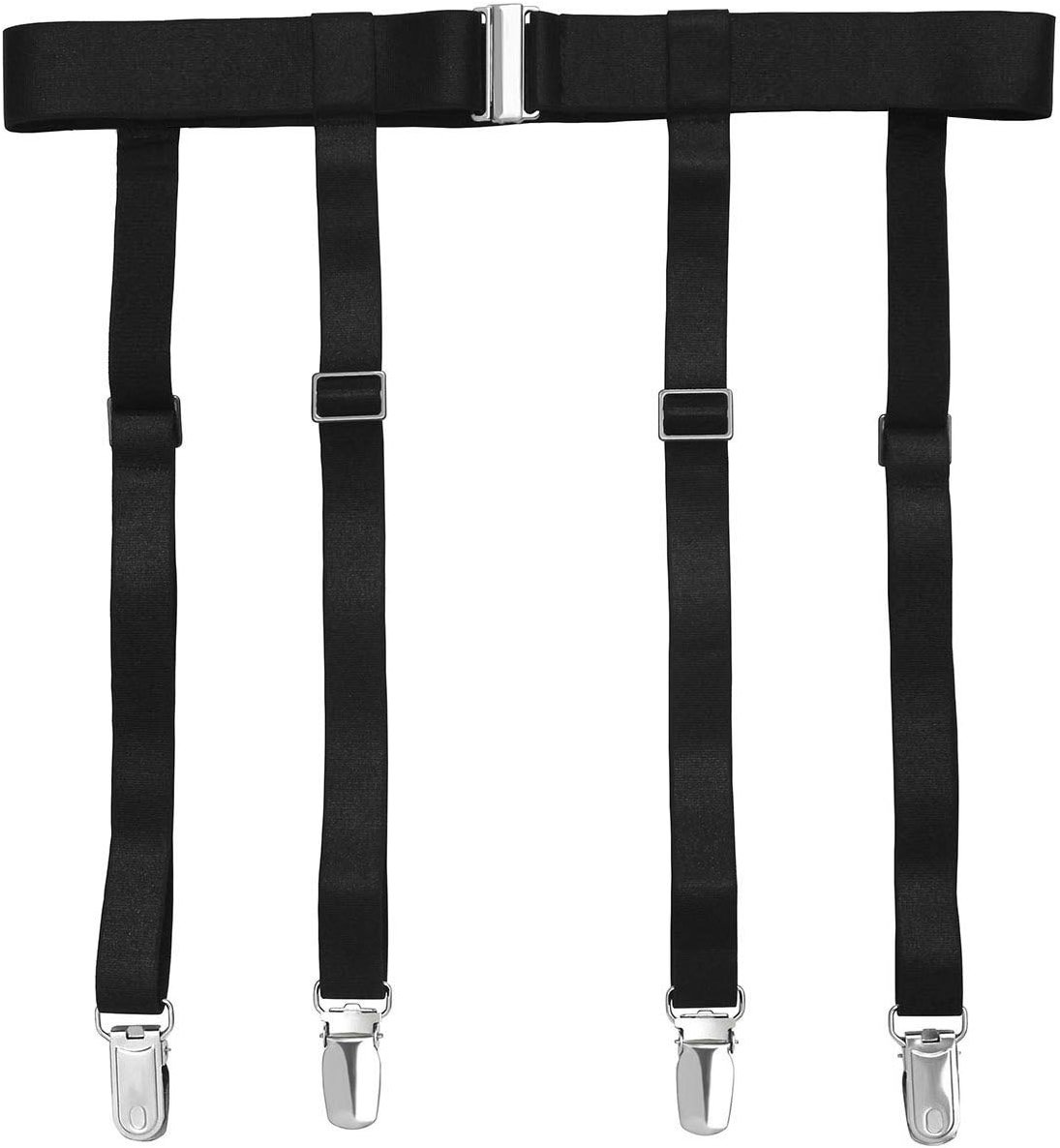 GARGALA Garter belt for Women Simplicity Sexy Socks Suspender for Thigh High Stockings with 4/6 Metal Clips - Product Image