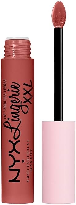 NYX PROFESSIONAL MAKEUP Lip Lingerie XXL Matte Liquid Lipstick - Warm Up (Red Rose) - Product Image