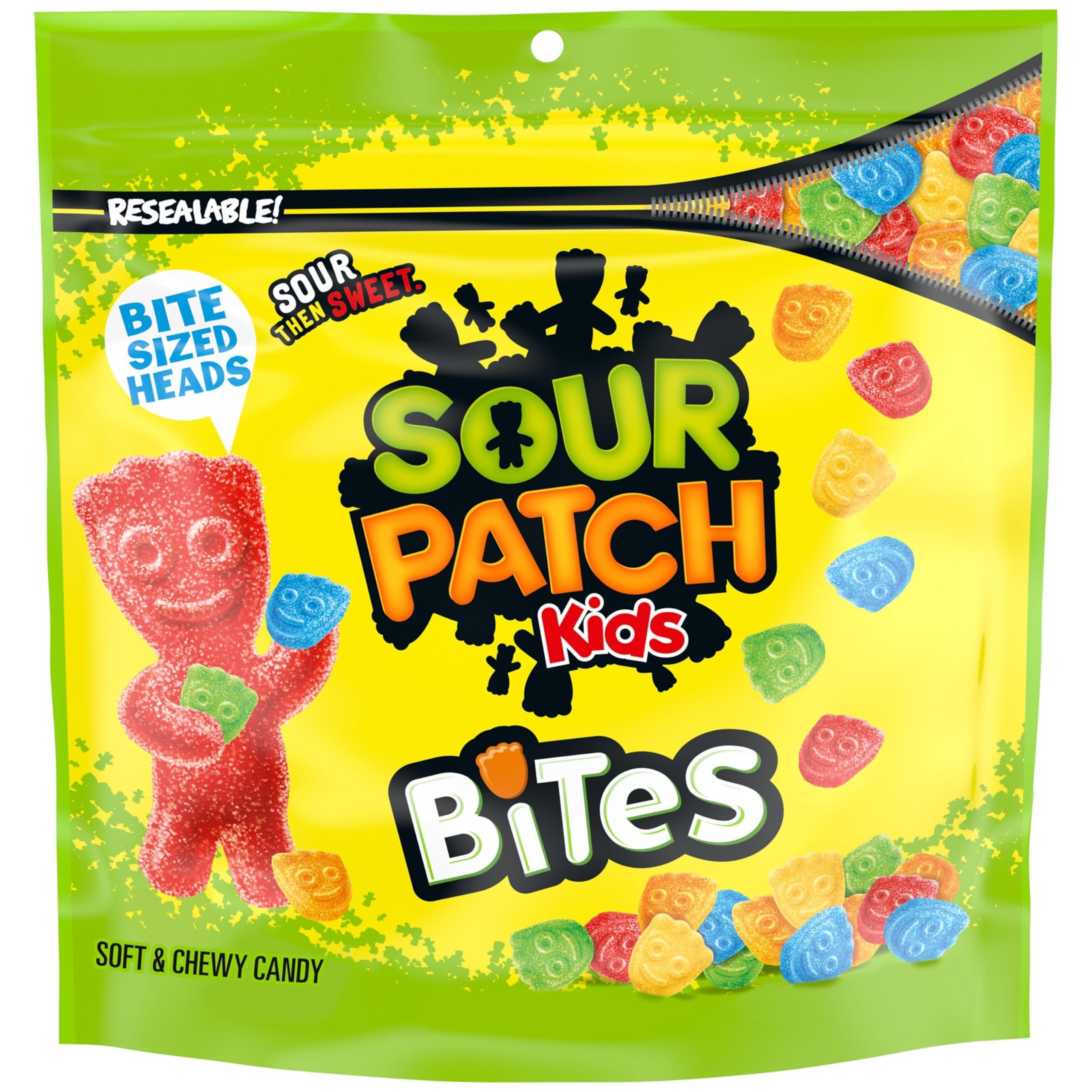 SOUR PATCH KIDS Bites Soft & Chewy Gummy Candy, 12 oz - Product Image