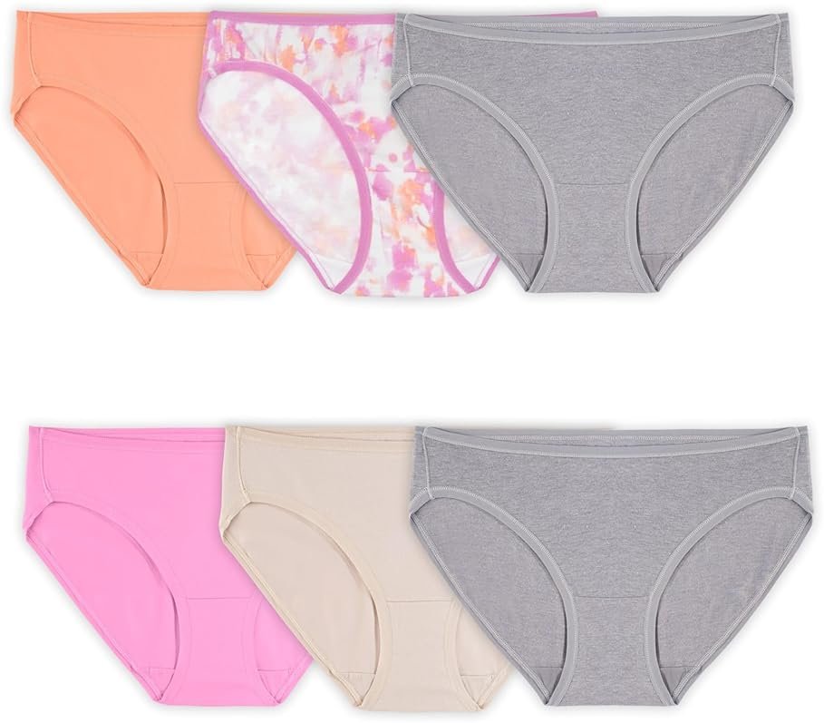 Fruit of the Loom Women's 360° Stretch Underwear, High Performance Stretch for Effortless Comfort, Available in Plus Size - Product Image