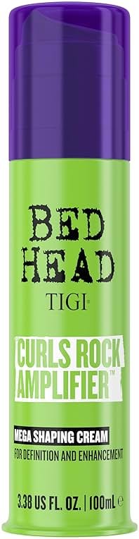 TIGI Bed Head Curls Rock Amplifier Curl Cream for Definition and Enhancement of All Curly Hair Types, 3.38 fl oz - Product Image