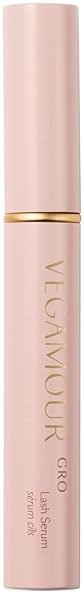 VEGAMOUR GRO Lash Serum, Eyelash Enhancer, Vegan Eyelash Serum for Fuller, Thicker Looking Lashes in as Soon as 30 Days, 3 ML - Product Image