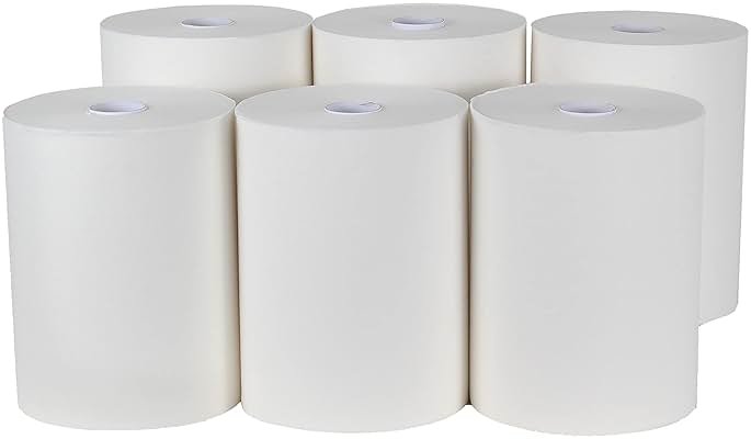 MULMEHË High Capacity Dispenser TAD Paper Towels, 6 Rolls, 10" x 800' Roll - Product Image