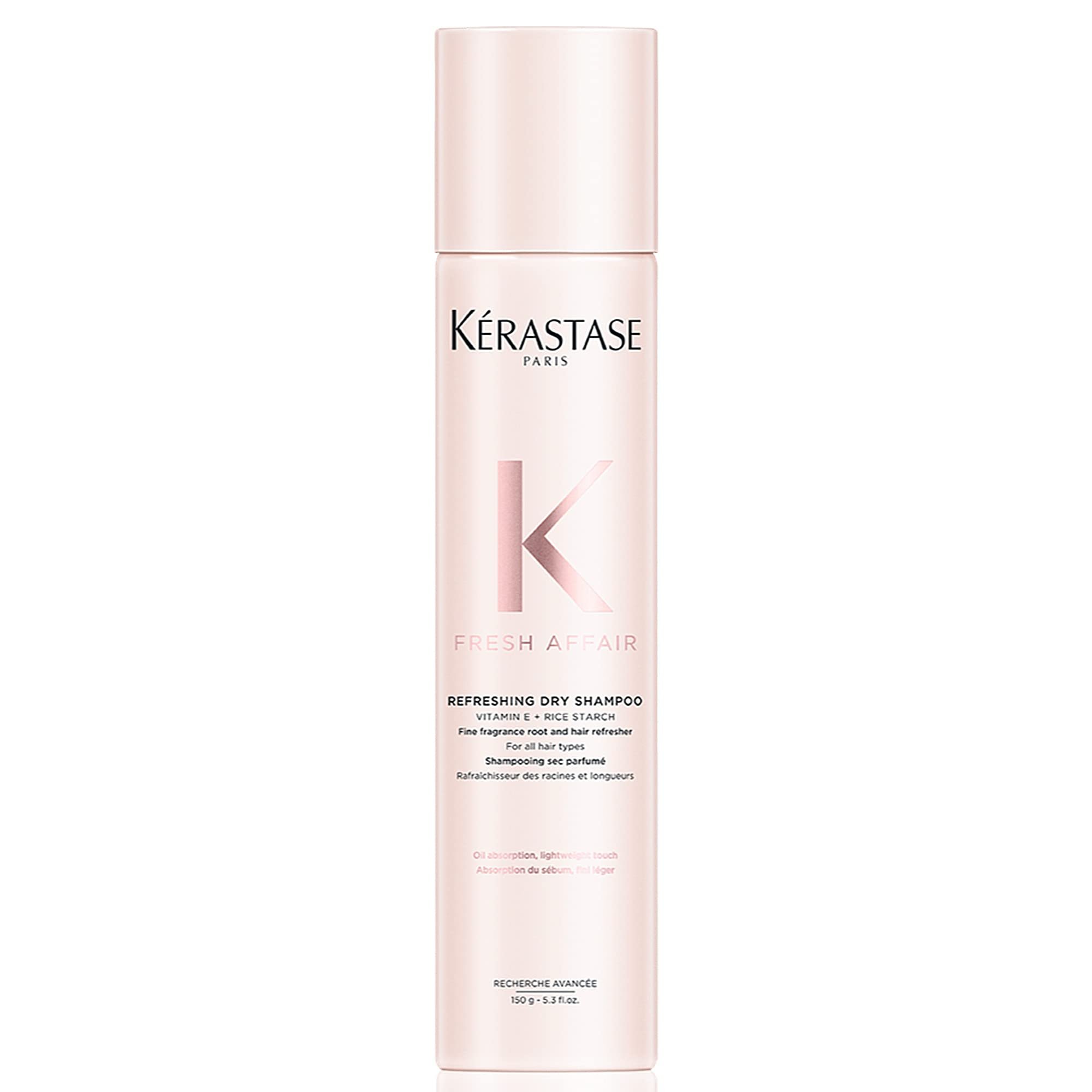 Kerastase Fresh Affair Dry Shampoo For All Hair Types - Instantly Absorbs Excess Oil on Scalp and Hair With Fine Fragrance and a Lightweight Formula, Silicone-Free - Product Image