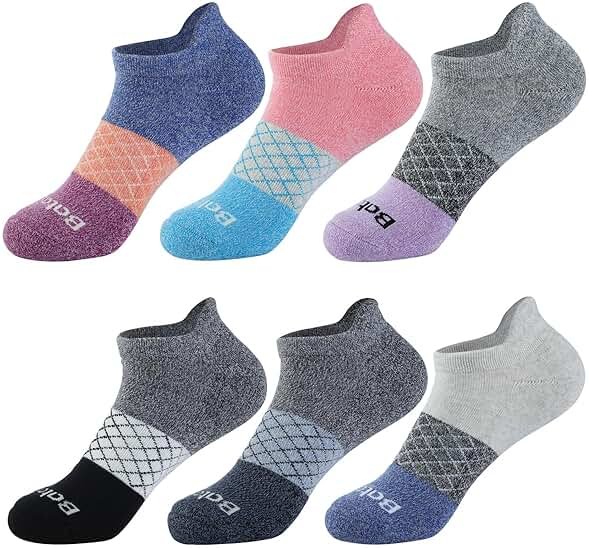 bataidis Women's Casual Ankle Socks Low Cut Athletic Socks 6 pairs - Product Image