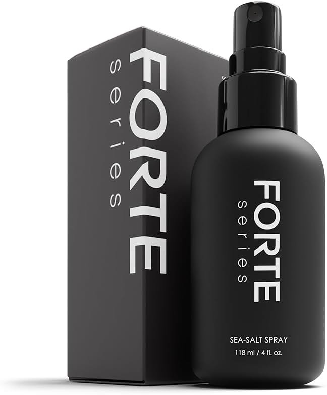 Alex Costa Sea-Salt Spray by Forte Series | Hair Volume for Men | Volumizing & Texturizing for Hair | Beachy Surfer Hair, Volume Hairspray for All Hair Types, (4 oz) - Product Image