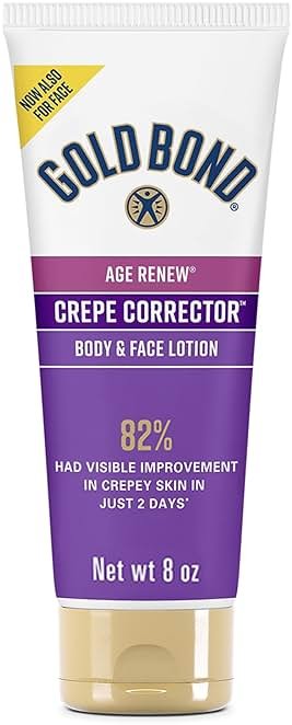Gold Bond Age Renew Crepe Corrector Body Lotion, Replenishing & Smoothing Formula, Gold Bond Crepe Corrector Body Lotion, 8 oz - Product Image