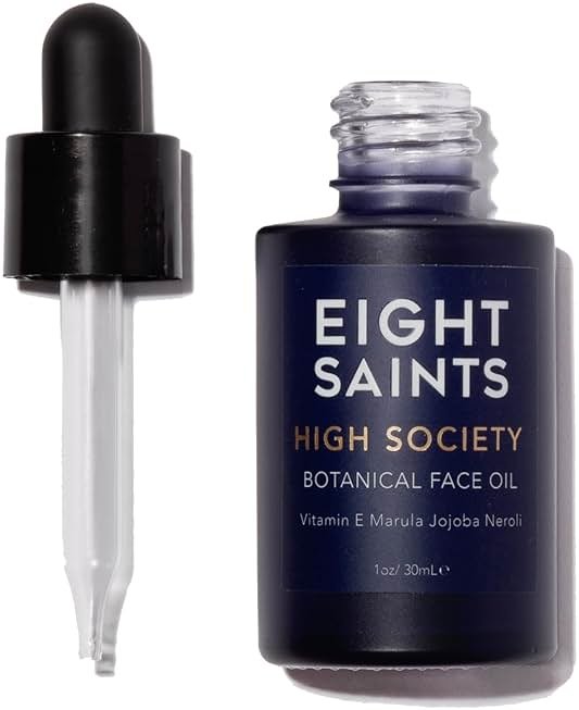 Eight Saints High Society Botanical Face Oil, Anti Aging Facial Oil with Neroli Oil, Marula Oil, and Jojoba Oil, 1 Ounce - Product Image