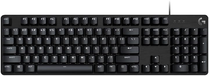 Logitech G413 SE Full-Size Mechanical Gaming Keyboard - Backlit Keyboard with Tactile Mechanical Switches, Anti-Ghosting, Compatible with Windows, macOS - Black Aluminum - Product Image