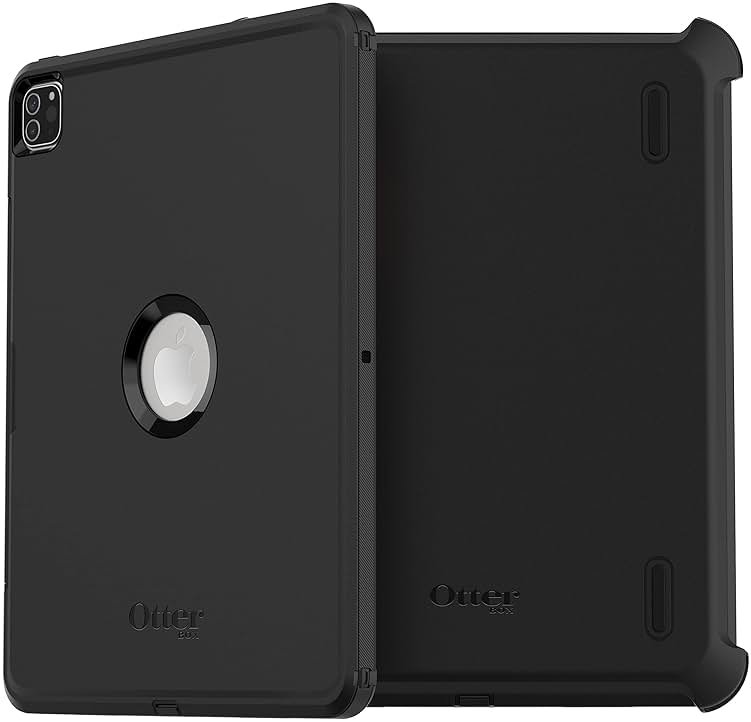 OtterBox Defender Series Case for iPad Pro 12.9-inch (6th, 5th, 4th & 3rd Gen) - BLACK, Rugged, Durable, Multi-Layer Protection (Single Unit Ships in Polybag, Ideal for Business Customers) - Product Image