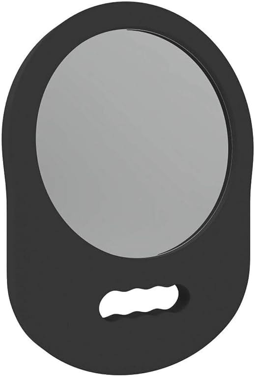 L3 Foam Mirror - Premium Quality Glass - Use for Hair Cuts and Shaving - Elegant and Stylish Design - Slim and Shockproof - Self Cut Mirror - Product Image