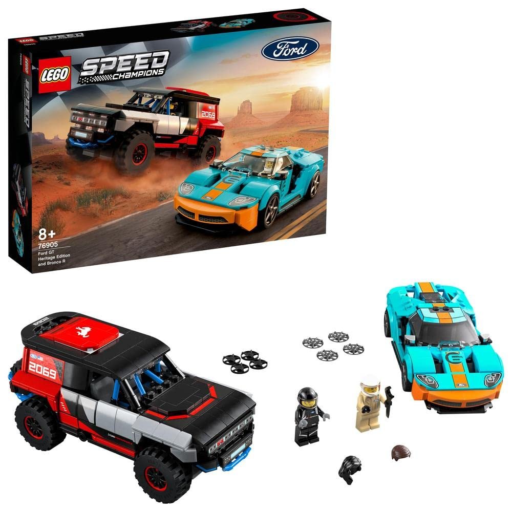 LEGO Speed Champions - Ford GT Heritage Edition and Bronco R (76905.) - Product Image