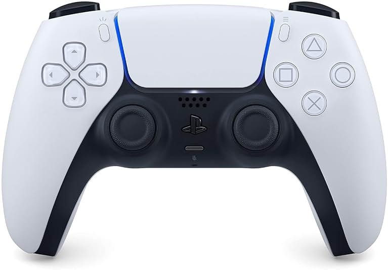 Playstation 5 DualSense Wireless Controller - White (Renewed) - Product Image