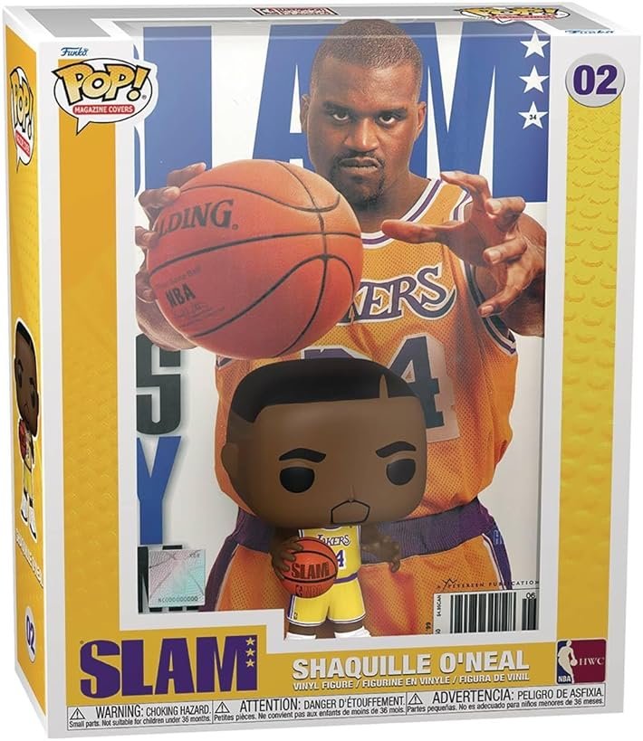 Funko Pop! NBA Cover: SLAM - Shaquille O'Neal - Product Image