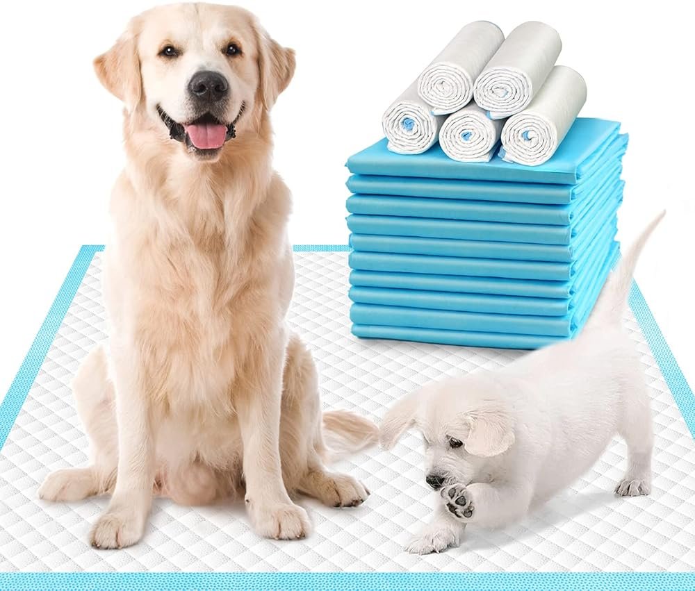 DEEP DEAR Extra Large Dog Pads 30"x26" (40 Count), Thicker Pet Training and Puppy Pads, Super Absorbent Pee Pads for Dogs, Leakproof Dog Potty Training Pads for Puppies, Cats, Rabbits, Pet Pee Pads XL - Product Image